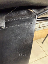 Load image into Gallery viewer, 17 1/2” MW Ideal Jessica Dressage Saddle - Black - Flocked