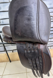 17” XW Ideal H&C Cob GP/VSD Saddle - Brown