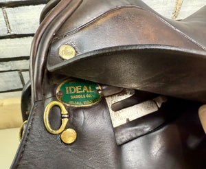 17” Wide-XW Ideal Apex H&C Cob GP Saddle - Brown