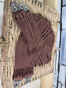 S/H 47” Stubben Cord Anti-Chafe Girth - Brown