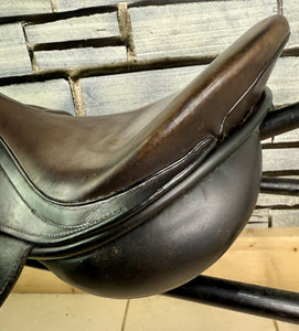 16” Wide Albion Selecta Pony GP/Jump Saddle - Brown