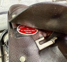 Load image into Gallery viewer, 14 1/2” Medium Fylde Saddlery Lead Rein Show Saddle - Brown