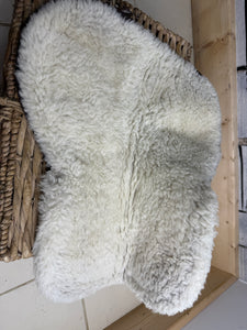 S/H Nuumed Wool Rolled Edge Half Pad - Brown/Natural - Large