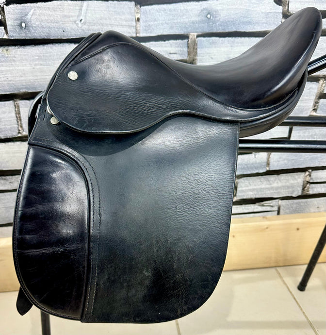 14” MW English Tiny Pony Saddle - Black