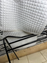 Load image into Gallery viewer, S/H Weatherbeeta Dressage Ventilated Saddlepad -White- Pony