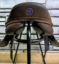 Load image into Gallery viewer, 15” MW Changeable Gullet Thorowgood Pony Club GP Saddle - Brown - Flocked