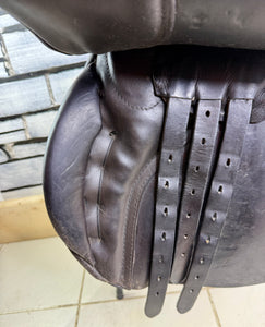 16 1/2” MW English GP Saddle - Brown