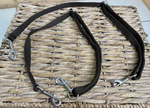 English Made Soft Webbing Grass Reins -Small Pony Size- One Pair