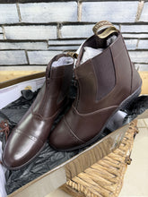 Load image into Gallery viewer, Brogini Tivoli Zip Jodhpur Boot - Size 46/UK 11 - Brown