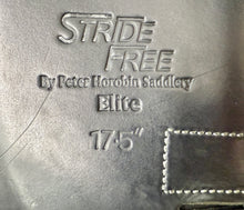 Load image into Gallery viewer, 17 1/2” Wide Stride Free Elite Dressage Saddle - Black
