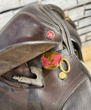 Load image into Gallery viewer, 16 1/2” Wide Jeffries Falcon English Event GP Saddle - Brown