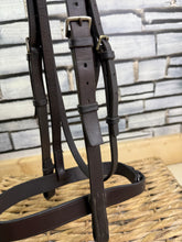 Load image into Gallery viewer, S/H English Hunter Bridle - Brown - Full