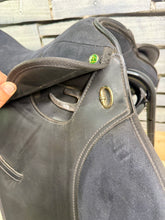 Load image into Gallery viewer, 15” Wide Eclipse Pony GP Saddle - Black - Lightweight - Unused!