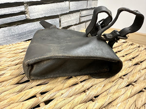 S/H Leather Sandwich/Saddle Bag - Brown
