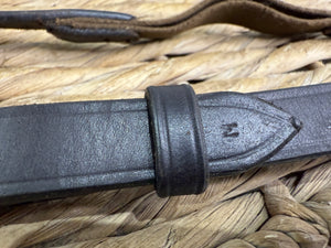 S/H Elasticated Leather Harbridge - Medium - Brown