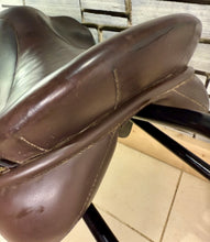 Load image into Gallery viewer, 17” Wide-XW Symmonds Olympus Forward Cut GP Saddle - Brown