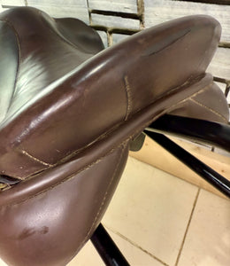 17” Wide-XW Symmonds Olympus Forward Cut GP Saddle - Brown