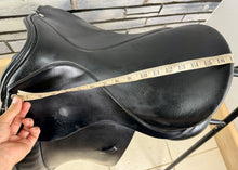 Load image into Gallery viewer, 17” XW Global Saddlery English VSD/GP/WH Saddle - Black