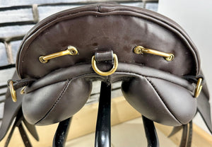 17” Wide Ideal/WRSC Le Trek/Enduro Saddle - Brown