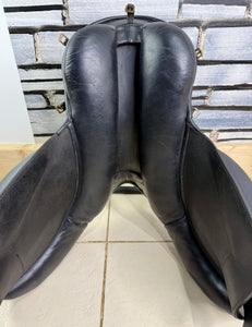 17” Wide GZS Para/RDA/Learner Saddle - Black