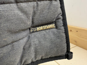 S/H Horsewear Poly Saddlepad - XF - Black