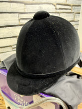 Load image into Gallery viewer, Charles Owen Showjumper XP Flesh Straps Hat-6 3/8 - 52cm