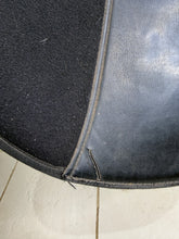 Load image into Gallery viewer, 17” Wide  HiLite Elite Cob Flexi GP Saddle - Black - Extra Wide