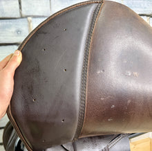 Load image into Gallery viewer, 17 1/2” Medium Silhouette Midas High Wither GP Saddle - Brown