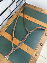 Load image into Gallery viewer, Jeffries?! Adjustable Drop Noseband - Brown - Cob - Traditional English Leather