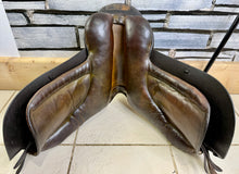 Load image into Gallery viewer, 14 1/2” MW English Cooper Small Pony/Shetland Saddle - Brown