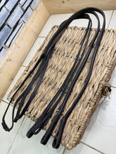 Load image into Gallery viewer, S/H Albion Pair of Double Leather Reins -Curb &amp; Bridoon- Brown