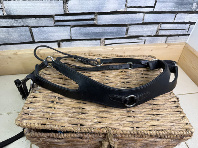 S/H Elastic Freedom Breastplate -Black- Full