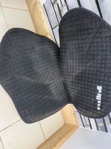 S/H Brillare Close Contact Jump Saddlepad & Ears Set -Black- Full