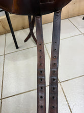Load image into Gallery viewer, 17” Wide Butet Monoflap Cross Country Jump Saddle - Brown/Tan