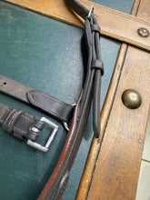 Load image into Gallery viewer, Rambo Micklem LH Bridle -Brown- Large Horse/Full - Padded Anatomic Headpiece