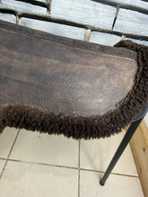 Load image into Gallery viewer, Courtlea Lambskin Show Numnah - Brown - Fit 17” Saddle - Cob/Show/Working Hunter