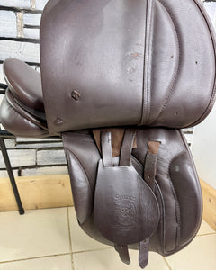 17 1/2” XW/WW Symmonds Designer GP Saddle - Brown
