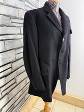 Load image into Gallery viewer, Gents Harry Hall Heavy Hunt Coat - Black - Size 42