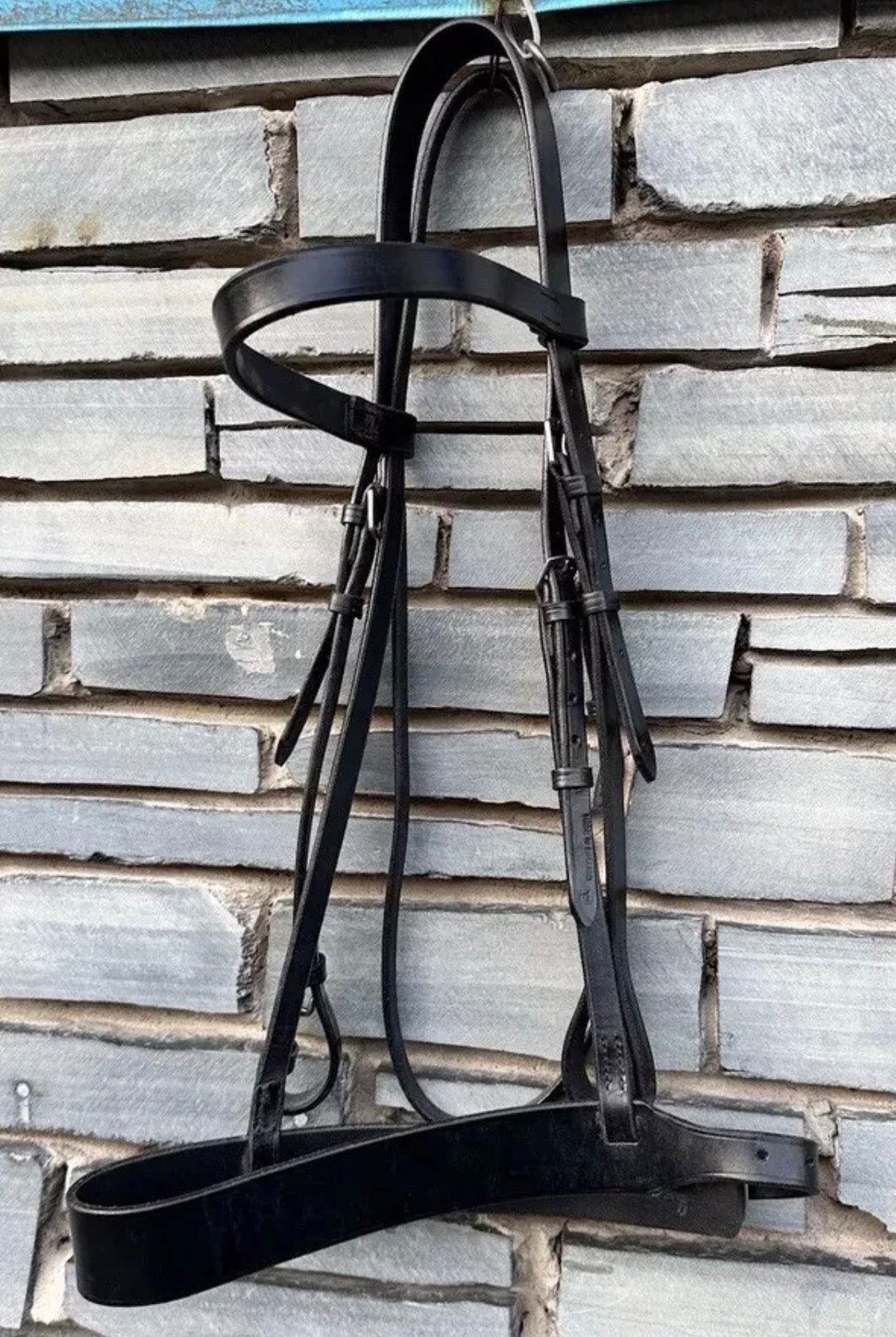 NEW Full Size English Hunter Bridle - 1 1/2” Noseband