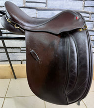 Load image into Gallery viewer, 17” Wide Jeffries Stamford WH Saddle - Brown