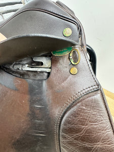 17” Medium Ideal Working Hunter Saddle - Brown