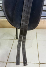 Load image into Gallery viewer, 16” Hi-Lite Elite Pony Dressage Saddle - Black