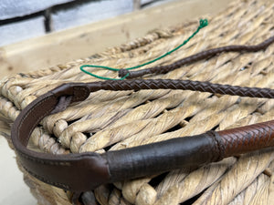 Vintage 1926 Ladies Hunt Whip with Thong