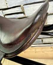 Load image into Gallery viewer, 11 1/2” MW Robinsons English Tiny Pony Saddle - Brown