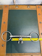 Load image into Gallery viewer, 5 1/2” Breaking Bit with Keys - Loose Ring - Stainless Steel - Reversible