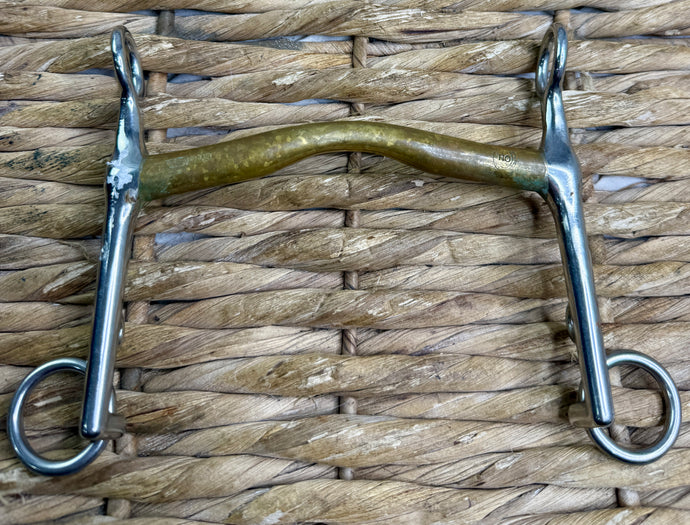 S/H 5 1/4” Sprenger Aurigan Tongue Relief Weymouth Bit