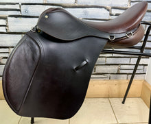 Load image into Gallery viewer, 18 1/2” MN J. Houghton GP/Jump Gents Hunting Saddle - Brown - English