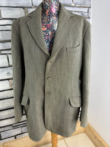 Gents Caldene Keepers Tweed Hunt Coat - Size 42