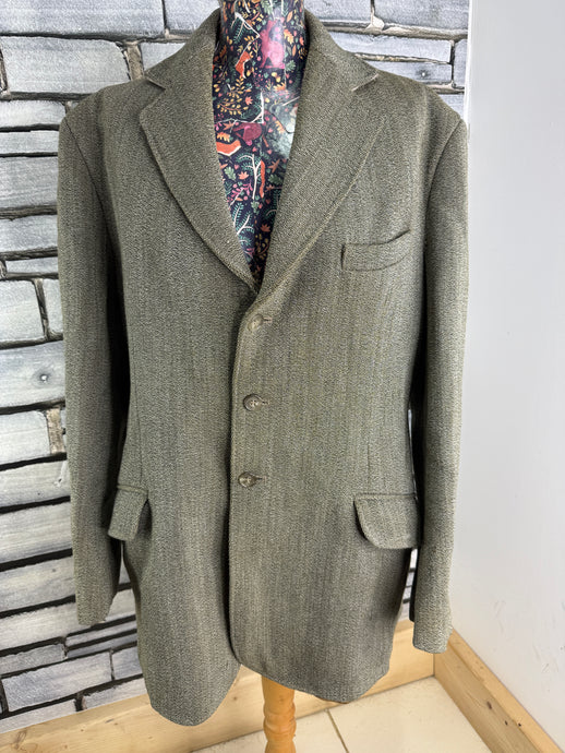 Gents Caldene Keepers Tweed Hunt Coat - Size 42