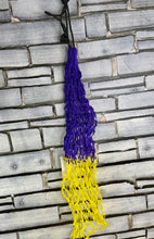 Load image into Gallery viewer, Large 42” Long Standard Haylage HayNet -2” Holes- Purple or Lime